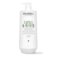 Увлажняющий шампунь для вьющихся волос Goldwell Dual Senses Curls & Waves 1000 мл цена и информация | Шампуни | pigu.lt