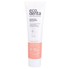 Balinanti dantų pasta Ecodenta Toothpaste Omyadent Sensitive Whitening, 100ml цена и информация | Зубные щетки, пасты | pigu.lt