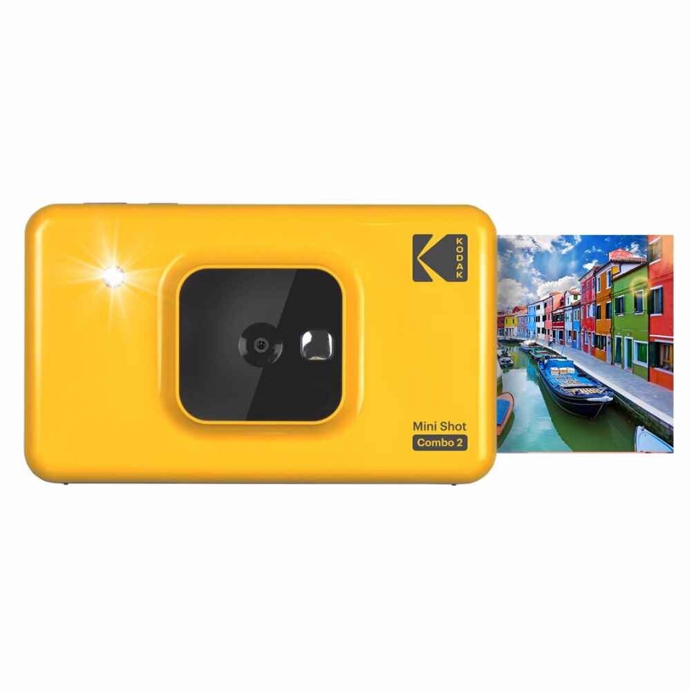 Kodak Mini shot Combo 2, Yellow kaina ir informacija | Momentiniai fotoaparatai | pigu.lt