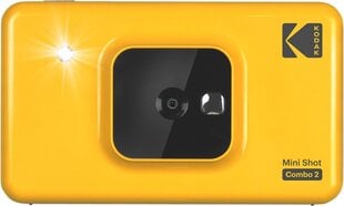 Kodak Mini shot Combo 2, Yellow цена и информация | Kodak Мобильные телефоны, Фото и Видео | pigu.lt