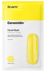 Drėkinanti lakštinė veido kaukė Dr.Jart+ Ceramidin Facial Sheet Mask 22 g kaina ir informacija | Veido kaukės, paakių kaukės | pigu.lt