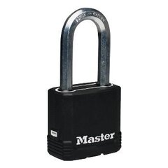 Замок навесной Excell с резиновым покрытием 51мм Masterlock M515EURDLH цена и информация | Дверные замки | pigu.lt