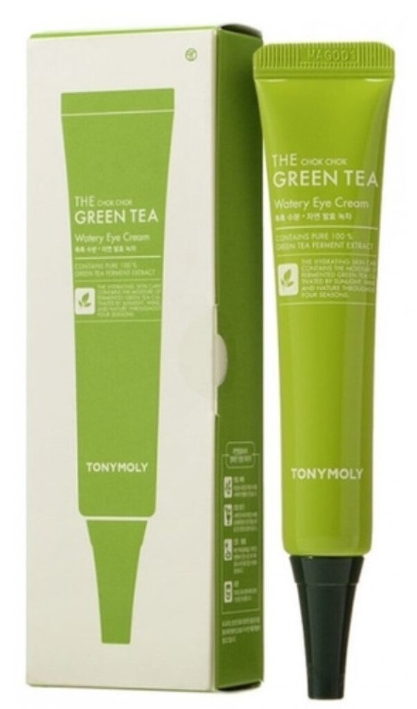 Paakių kremas TonyMoly The Chok Chok Green Tea Watery 30 ml kaina ir informacija | Paakių kremai, serumai | pigu.lt