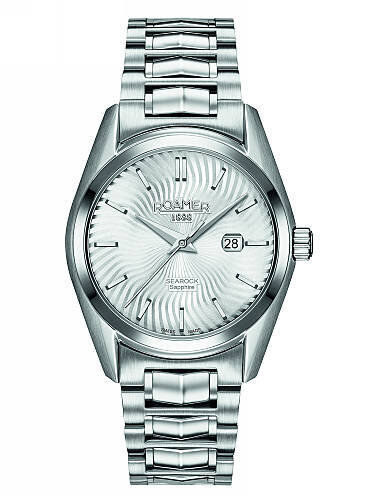 Moteriškas laikrodis Roamer Searock Ladies Crystal 203844 41 15 20 kaina ir informacija | Moteriški laikrodžiai | pigu.lt