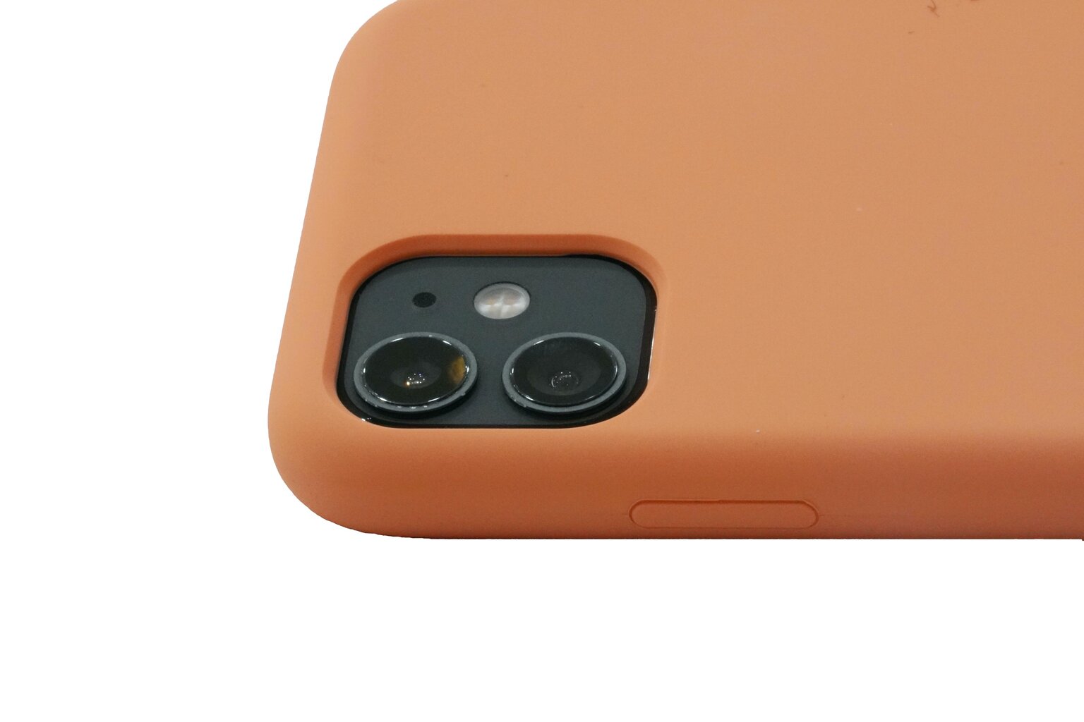 SILIKONINIS DEKLAS skirtas iPhone 11 SOUNDBERRY, ORANŽINĖ kaina ir informacija | Telefono dėklai | pigu.lt