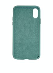 Силиконовый чехол SoundBerry для iPhone X/XS, GREEN OCEAN (full silicone) цена и информация | Чехлы для телефонов | pigu.lt