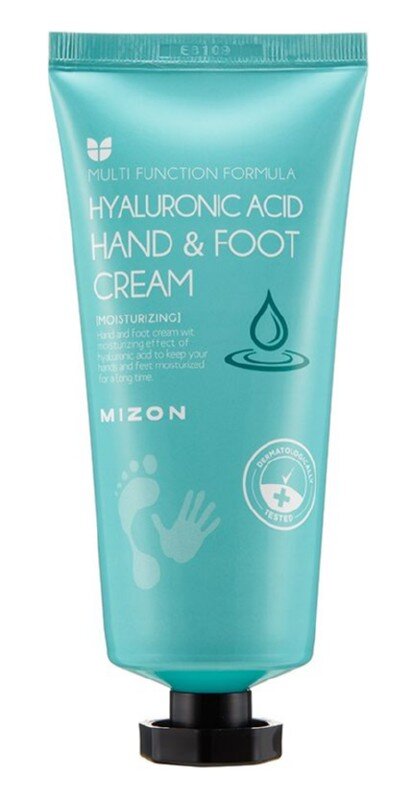 Rankų ir kojų kremas Mizon Hyaluronic Acid Hand and Foot Cream, 100ml kaina ir informacija | Kūno kremai, losjonai | pigu.lt