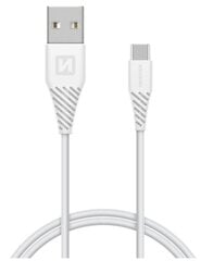 Кабель данных Swissten 5A Super Fast Charge для Huawei USB-C USB, 1.5 м, белый цена и информация | Swissten Мобильные телефоны и аксессуары | pigu.lt
