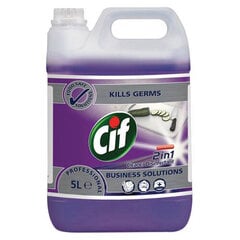 Cif Professional priemonė virtuvei 2in1 Cleaner Disinfectant, 5 l kaina ir informacija | Valikliai | pigu.lt