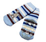 Vaikiškos neslystančios kojinės ropojimui - Juostelės ir zuikis kaina ir informacija | Kojinės, pėdkelnės kūdikiams | pigu.lt