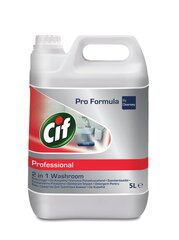 Cif priemonė tualetui 2in1, 5 l kaina ir informacija | Valikliai | pigu.lt