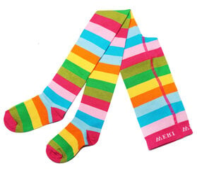 Детские коготки «Полоски» цена и информация | Колготки, носочки для новорожденных | pigu.lt