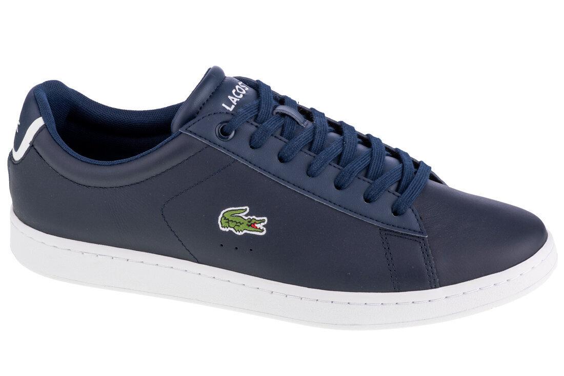 Sportiniai bateliai vyrams Lacoste Carnaby Evo BL 1 733SPM1002003, mėlyni kaina ir informacija | Kedai vyrams | pigu.lt