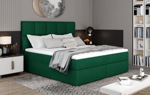 Кровать NORE Glossy 145x200 см, зеленая цена и информация | Кровати | pigu.lt