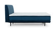 Lova su čiužiniu NORE Asteria 140x200 cm, mėlyna kaina ir informacija | Lovos | pigu.lt