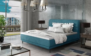 Кровать NORE Asteria 140x200 см, синяя цена и информация | Кровати | pigu.lt