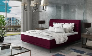 Кровать NORE Asteria 140x200 см, красная цена и информация | Кровати | pigu.lt