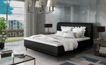 Кровать NORE Asteria 13 180x200 см, черная