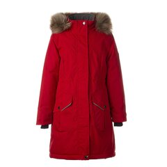 Huppa žieminė striukė mergaitėms Mona 2, raudona, 70004 kaina ir informacija | Žiemos drabužiai vaikams | pigu.lt
