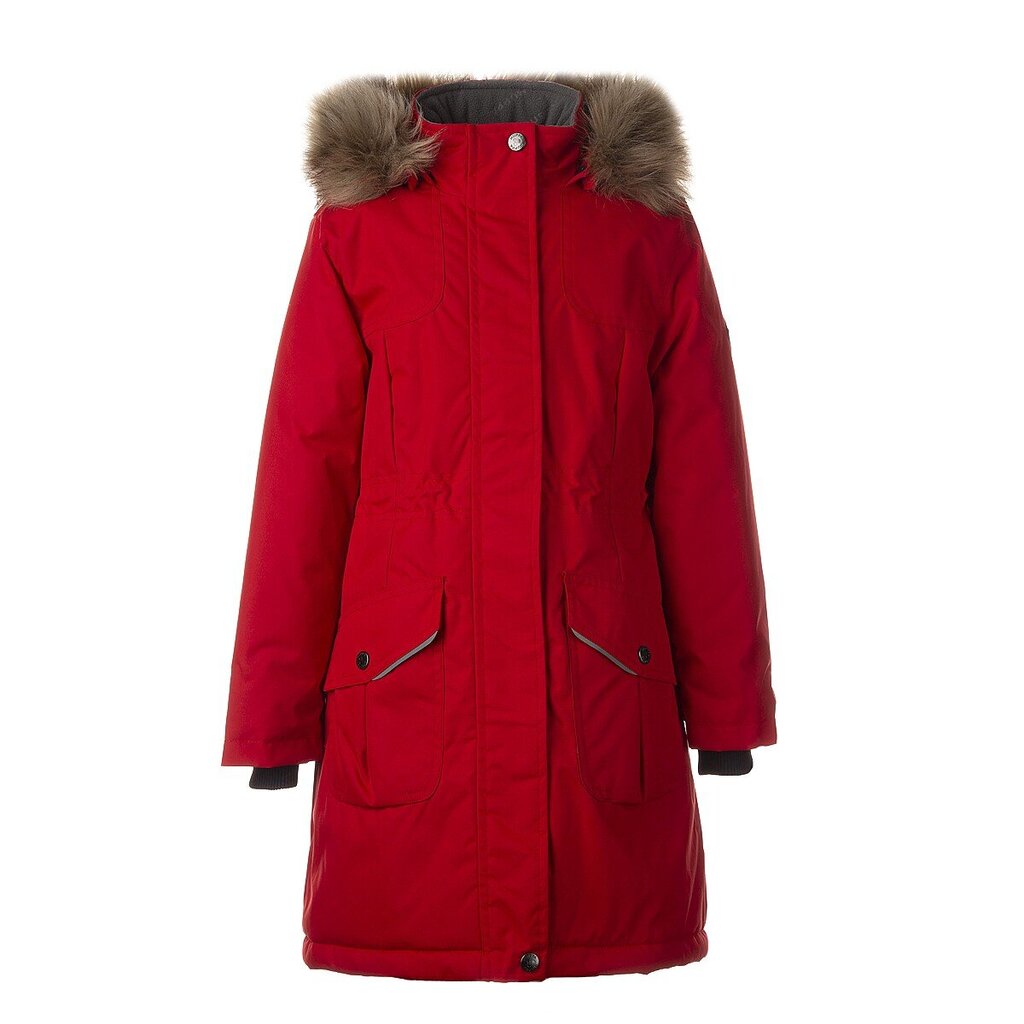 Huppa žieminė striukė mergaitėms Mona 2, raudona, 70004 kaina ir informacija | Žiemos drabužiai vaikams | pigu.lt