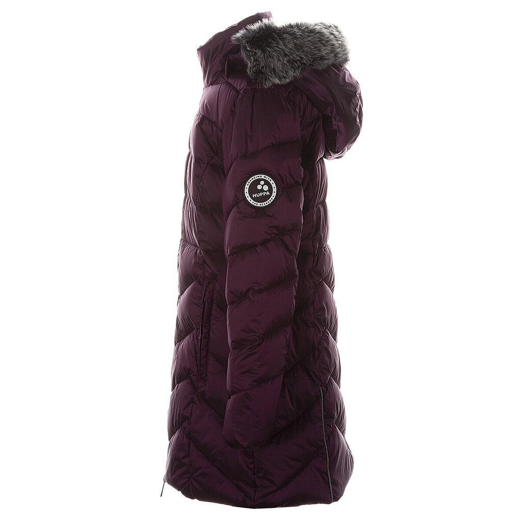 Huppa mergaičių žieminė striukė PATRICE 1, burgundiška kaina ir informacija | Žiemos drabužiai vaikams | pigu.lt