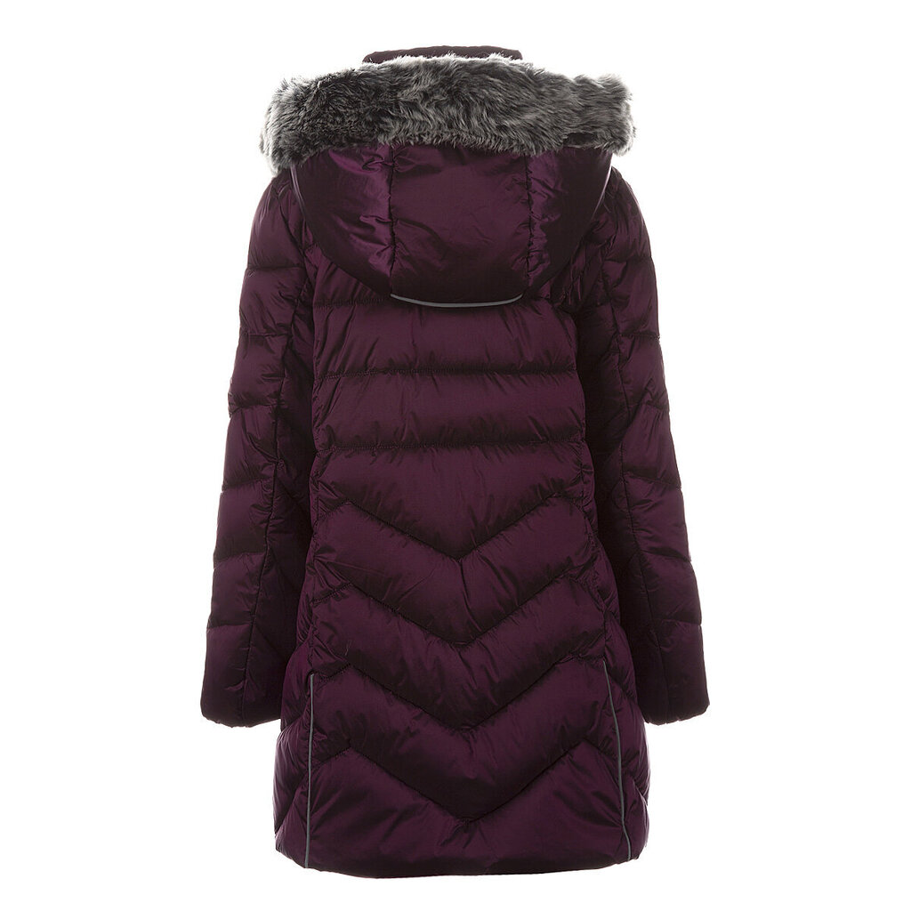 Huppa mergaičių žieminė striukė PATRICE 1, burgundiška kaina ir informacija | Žiemos drabužiai vaikams | pigu.lt