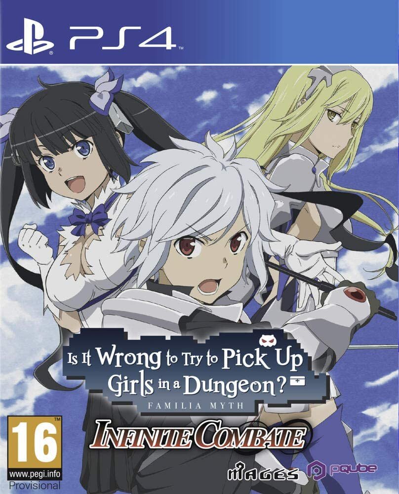 Is It Wrong To Try To Pick Up Girls in A Dungeon? Infinite Combate PS4 kaina ir informacija | Kompiuteriniai žaidimai | pigu.lt