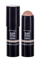 Rimmel London Glow Stick хайлайтер 5 г, 001 Bubbly цена и информация | Бронзеры (бронзаторы), румяна | pigu.lt