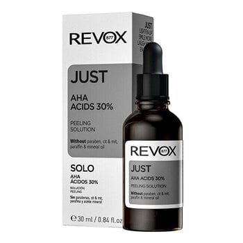 Rūgštinis veido pilingas Revox Just AHA Acids 30%, 30 ml kaina ir informacija | Veido prausikliai, valikliai | pigu.lt