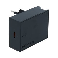 Зарядное устройство с кабелем USB-C - USB-C Swissten Premium 25W Samsung Super Fast Charging Travel, 1.2 м, черное цена и информация | Зарядные устройства для телефонов | pigu.lt