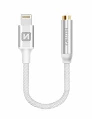 Adapteris Swissten Lightning / Jack 3.5mm kaina ir informacija | Adapteriai, USB šakotuvai | pigu.lt