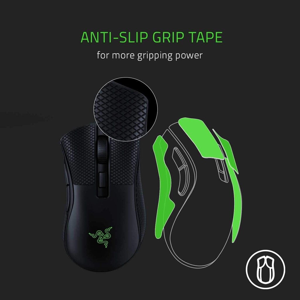 Razer DeathAdder V2 Mini, juoda kaina ir informacija | Pelės | pigu.lt