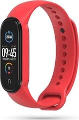 Ремешок для часов Tech-Protect IconBand Xiaomi Mi Band 5 / Mi Band 6, красный цена и информация | Аксессуары для смарт-часов и браслетов | pigu.lt