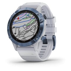 Garmin fēnix® 6 Pro Solar Mineral Blue/Whitestone kaina ir informacija | Išmanieji laikrodžiai (smartwatch) | pigu.lt