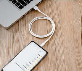 Baseus Mini cable USB - microUSB 0,5 м, 4A, белый цена и информация | Кабели для телефонов | pigu.lt