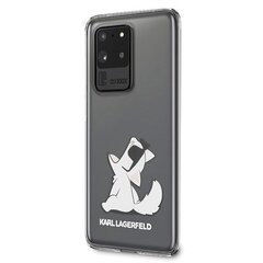 Чехол Karl Lagerfeld для Samsung Galaxy S20 Ultra, прозрачный цена и информация | Чехлы для телефонов | pigu.lt