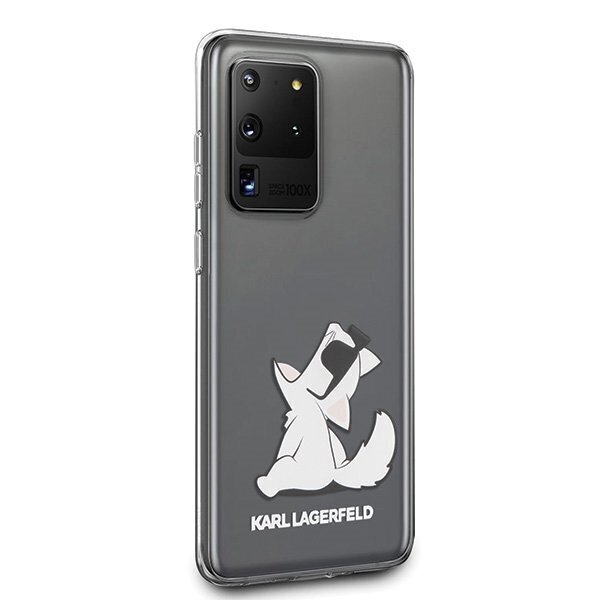 Dėklas Karl Lagerfeld skirtas Samsung Galaxy S20 Ultra, skaidri цена и информация | Telefono dėklai | pigu.lt