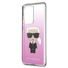 Karl Lagerfeld Samsung S20 Ultra KLHCS69TRDFKPI pink hard case Karl Iconic цена и информация | Чехлы для телефонов | pigu.lt