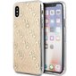 Dėklas Guess GUHCPXPCU4GLGO skirtas Apple iPhone X / XS, auksinė цена и информация | Telefono dėklai | pigu.lt