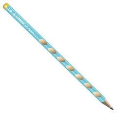Grafito pieštukas Stabilo Easy Graph S kairiarankiams, šviesiai mėlynas kaina ir informacija | Rašymo priemonės | pigu.lt
