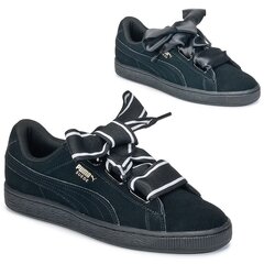 Повседневная обувь Puma Suede Heart Satin II Black цена и информация | Спортивная обувь, кроссовки для женщин | pigu.lt