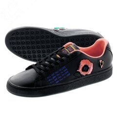 Повседневная обувь Puma Basket Sue Tsai Black/Pink цена и информация | Спортивная обувь, кроссовки для женщин | pigu.lt