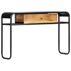 Konsolinis staliukas vidaXL, 118x30x75 cm, rudos spalvos kaina ir informacija | Stalai-konsolės | pigu.lt