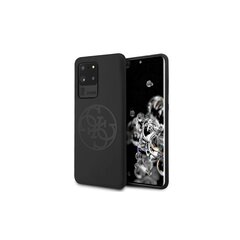 Chehol Guess dlq Samsung S20 Ultra GUHCS69LS4GBK black hard case Silicone 4G Tone On Tone цена и информация | Чехлы для телефонов | pigu.lt