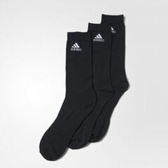 Kojinės Adidas Performance Thin Crew, juodos kaina ir informacija | Moteriškos kojinės | pigu.lt