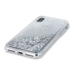 Liquid Sparkle TPU case for Xiaomi Redmi Note 8T silver цена и информация | Чехлы для телефонов | pigu.lt