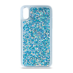 Liquid Sparkle TPU case for Xiaomi Redmi Note 8T blue цена и информация | Чехлы для телефонов | pigu.lt