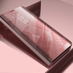 Smart Clear View Case for Huawei P30 Pro pink цена и информация | Чехлы для телефонов | pigu.lt