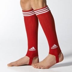 Футбольные носки Adidas 3 Stripe Stirru, красные цена и информация | Футбольная форма и другие товары | pigu.lt