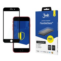 Защитное стекло 3MK FlexibleGlass Max for Apple iPhone SE 2020 Black цена и информация | Защитные пленки для телефонов | pigu.lt